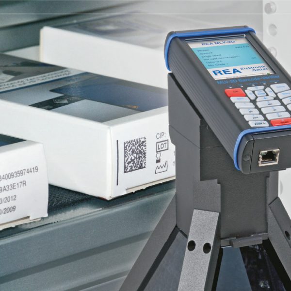 REA MLV-2D 2D code and linear barcode verifier